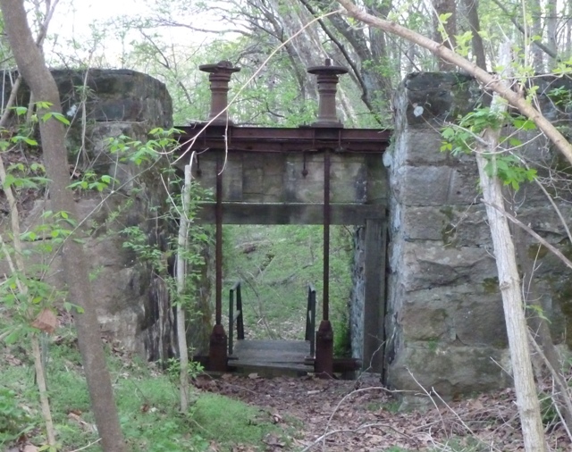 Canal lock just off the Savage Mill Trail