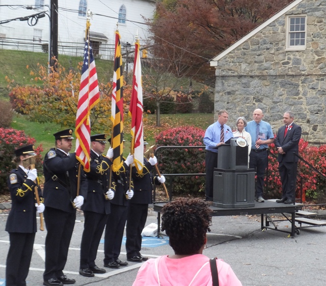 Local politicians make opening remarks