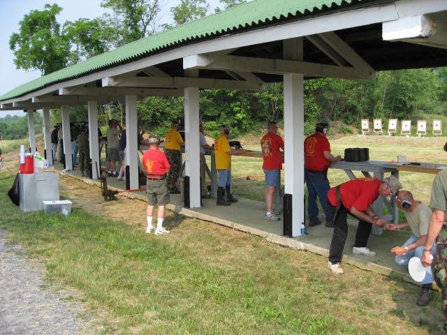 Is the firing line clear? Clear on the left. Clear on the right. The firing line is clear.