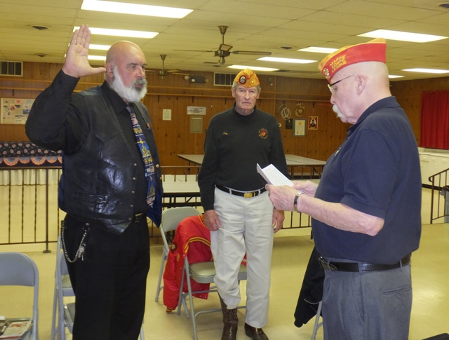 Stephen Kovalchik is sworn in as a new member